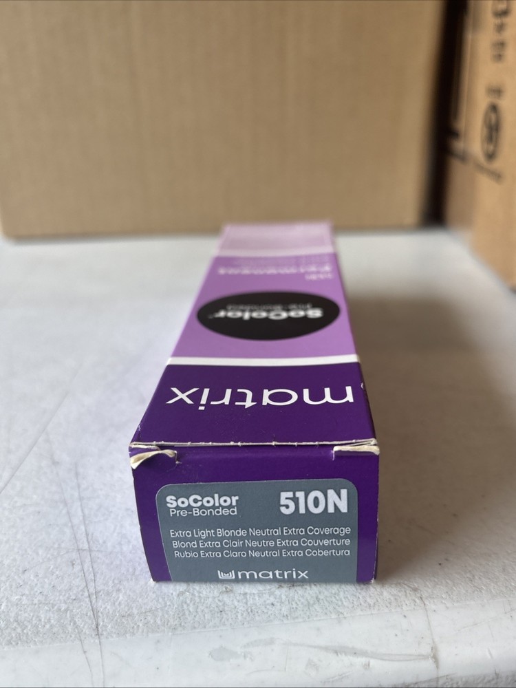 Matrix SoColor Pre-Bonded Permanent Extra Coverage Color 3oz 510N