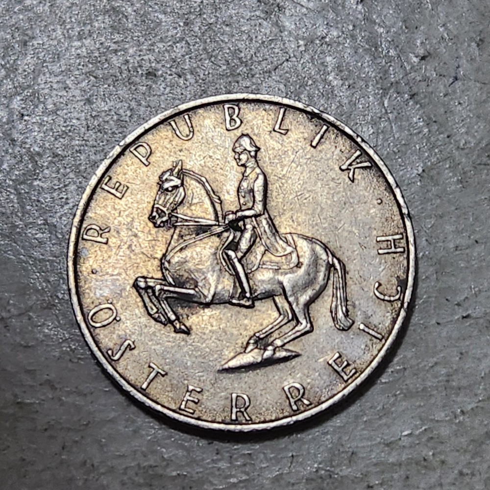 AUSTRIA 🇦🇹 FIVE (5) SCHILLING COIN 1969