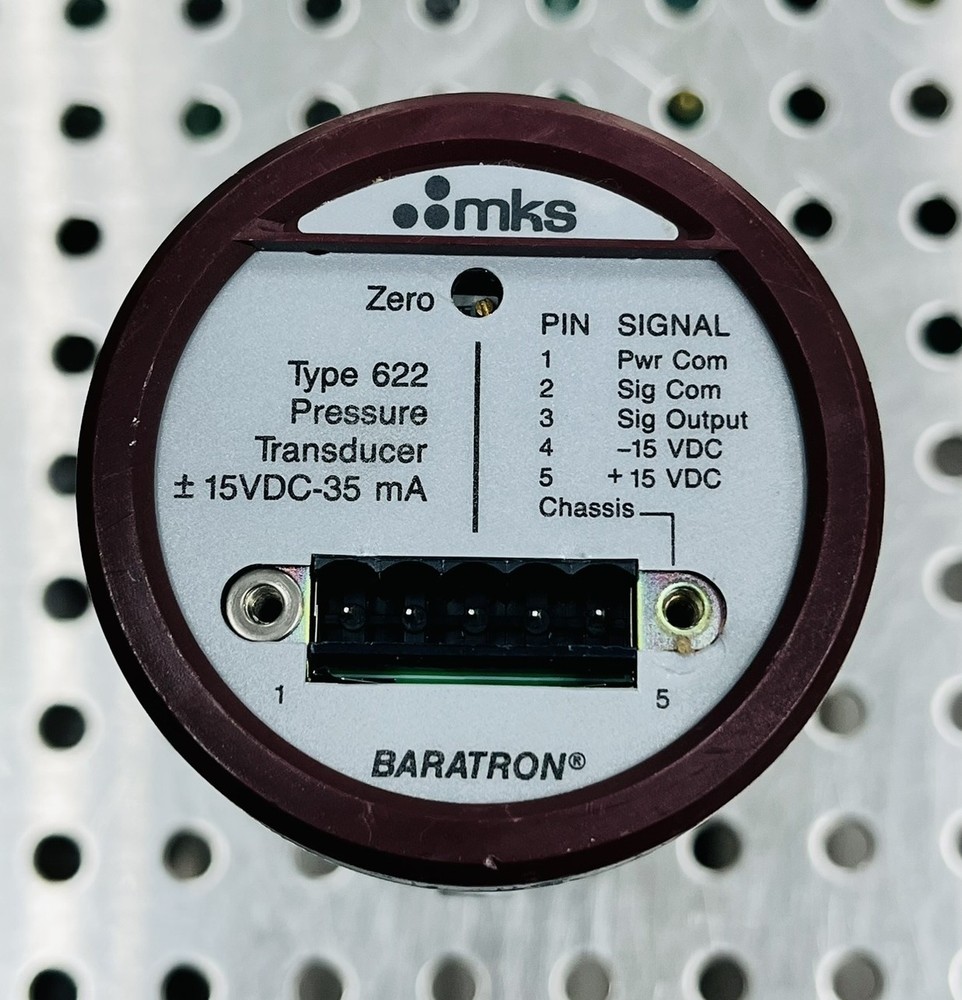 MKS 622A01TBE Baratron Capacitance Manometer