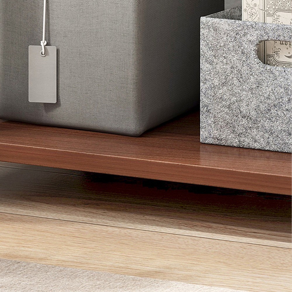 3 Tier Rolling Shelf Stand Multi-functional Storage Open Shelf For Home Office