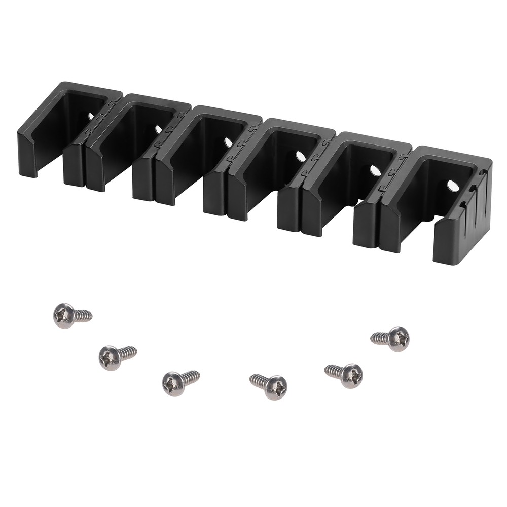 6 Standard Double Stack Mag Rack Wall Mount, Detachable Magazine Storage Display
