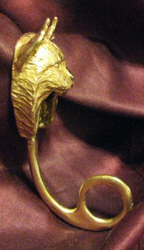 LYNX Bronze DUET Door Knocker