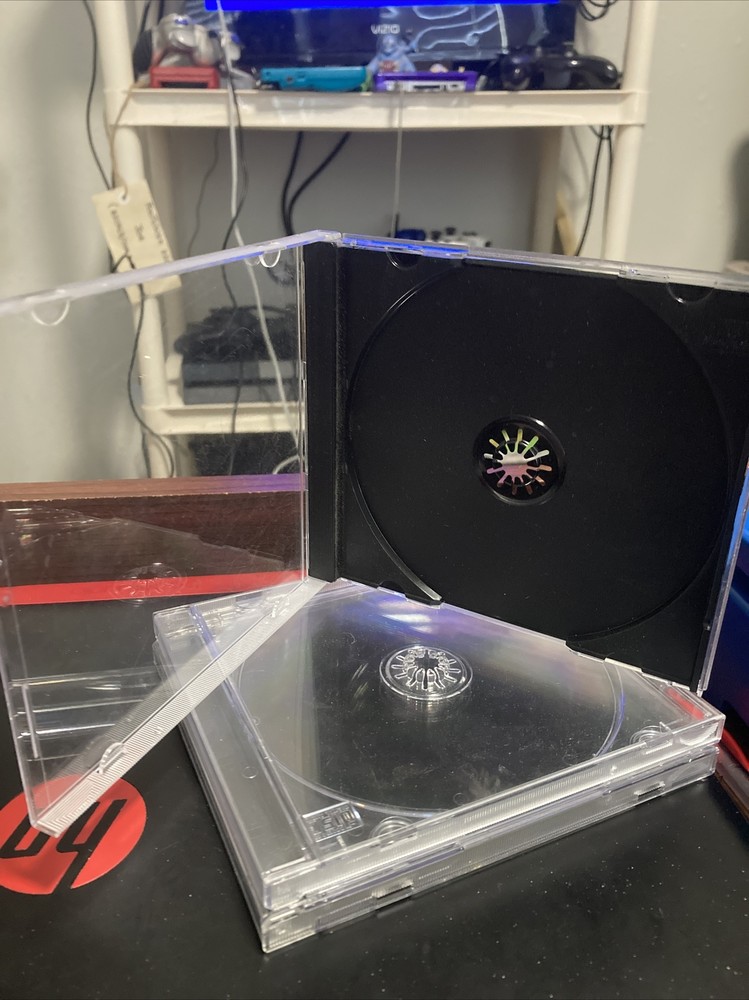 Single Standard Compact Disc CD DVD Bluray Game Jewel Case Empty Replacement