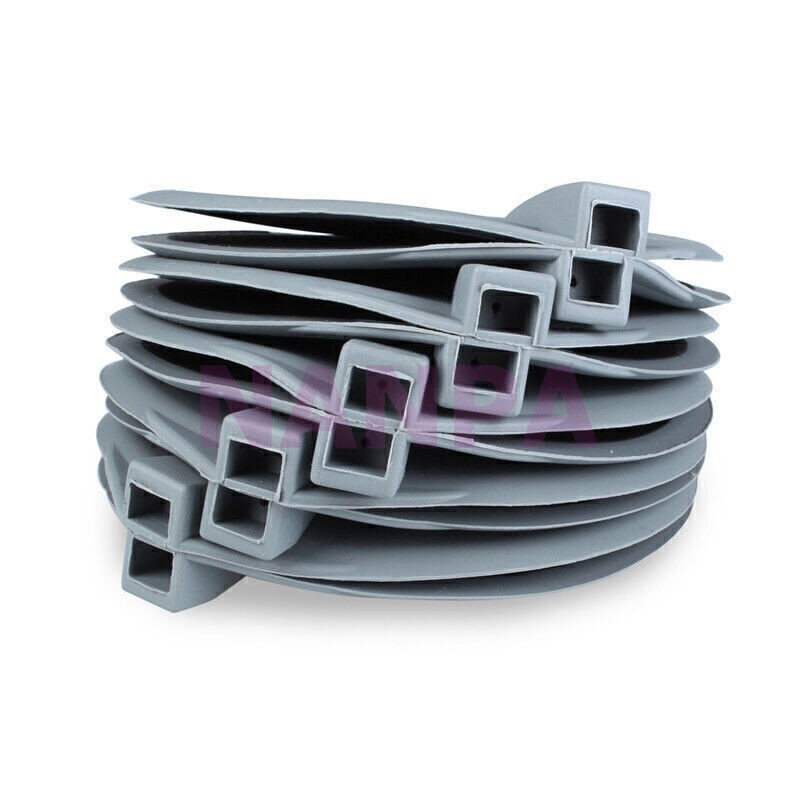 5 Pairs Reusable Rubber Replace Electrode Pads For Microcurrent Body Shape Unit