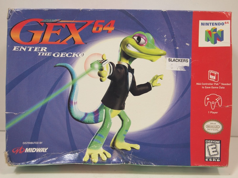 Gex 64 (Nintendo 64 | N64) Authentic BOX ONLY