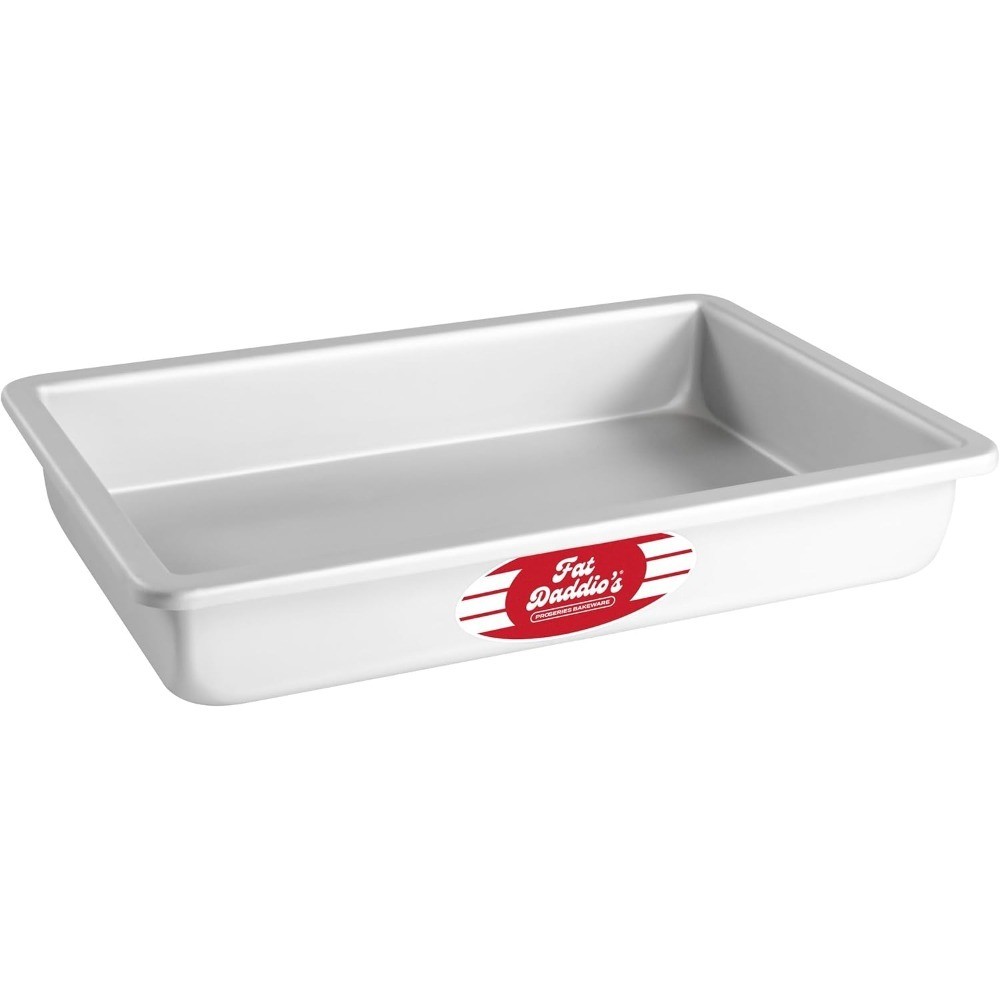 2 Inch Deep Rectangular Sheet Cake Pan, 7 x 11 Inch Baking Pan for Cakes,