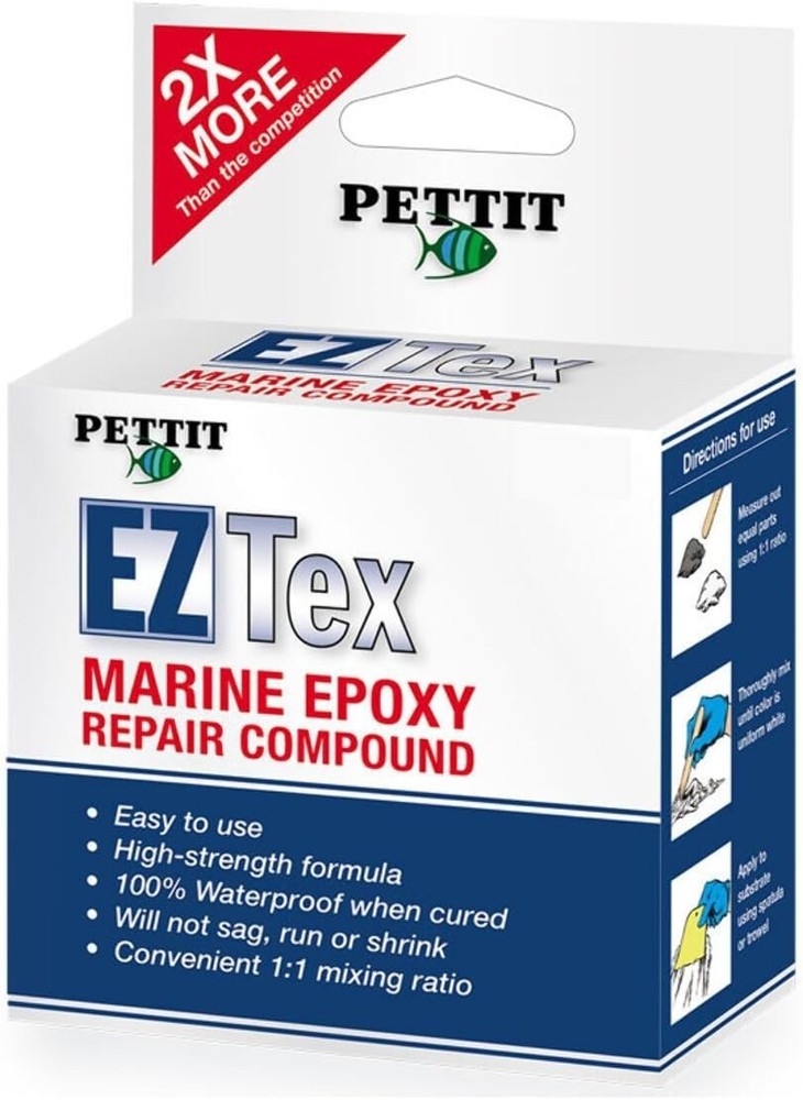 Pettit 710004 EZ-Tex Epoxy Compound, 4 oz