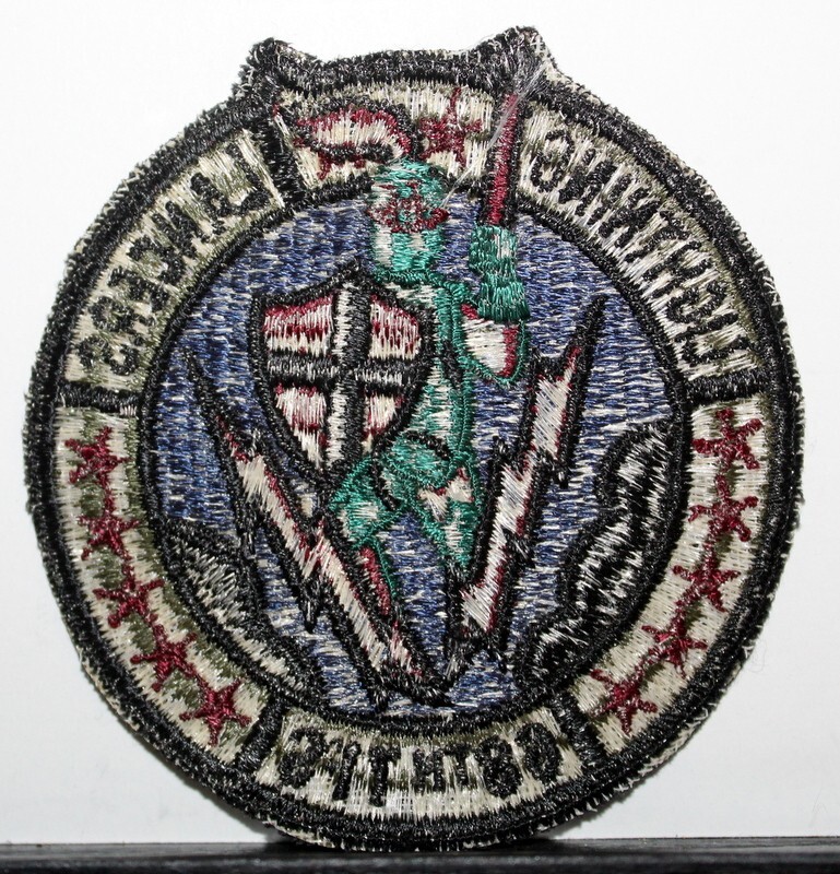 US Air Force 68th Tactical Fighter Squadron Insignia Badge Subdued Patch