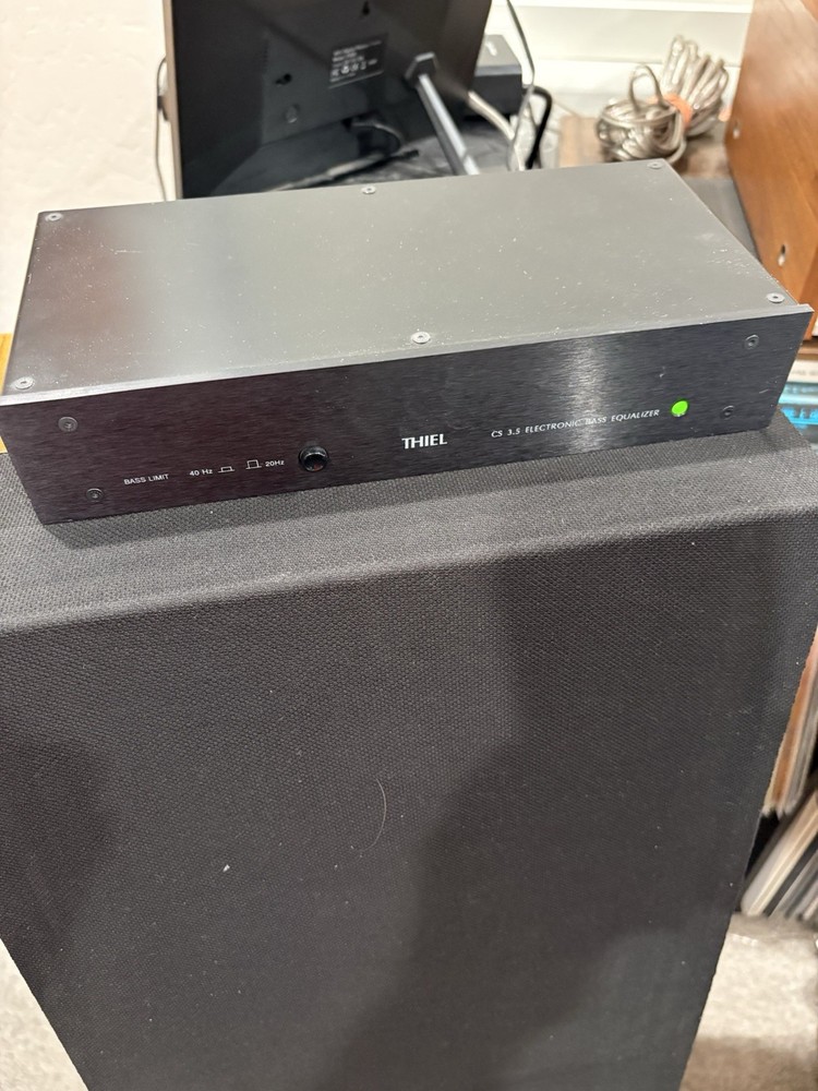 Thiel CS 3.5 Vintage Speakers Combo With Equalizer, Excellent Condition 🔥🔥🔥