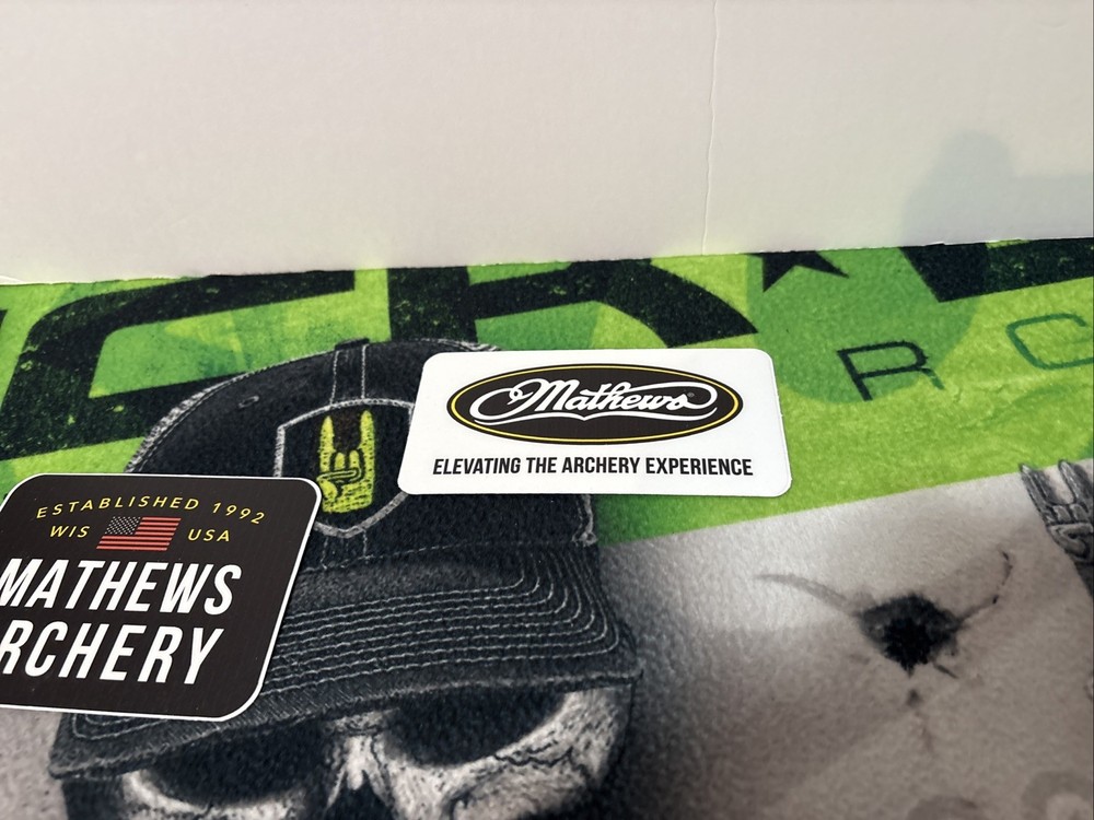Mathews Archery Sticker Decals (2 Pack) New