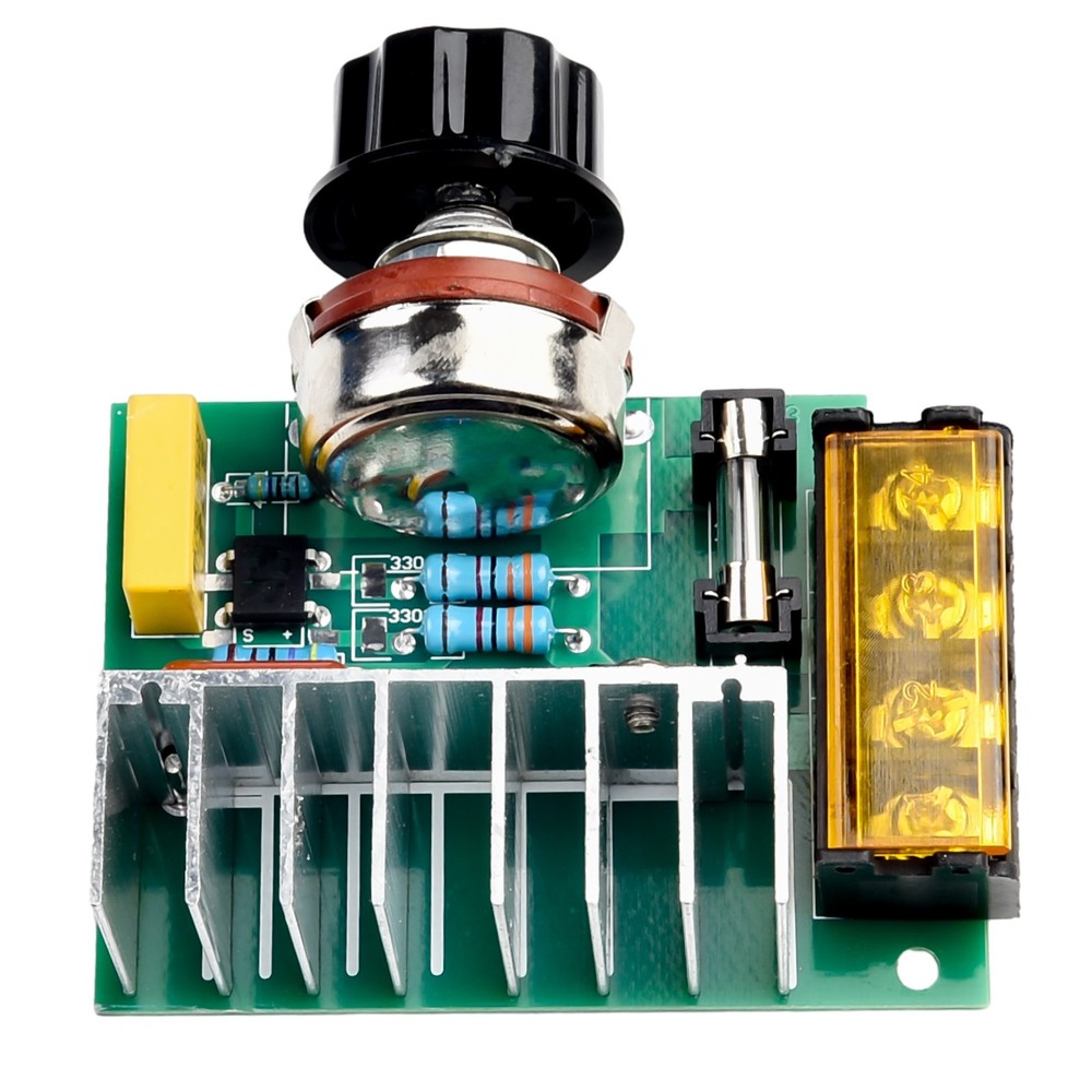 4000W 220V AC SCR Motor Speed Controller Module Voltage Regulator Dimmer