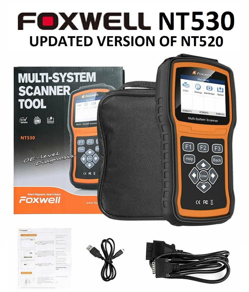 FOXWELL NT530 for NISSAN INFINITI DIAGNOSTIC SCANNER TOOL ABS SRS CODE READER