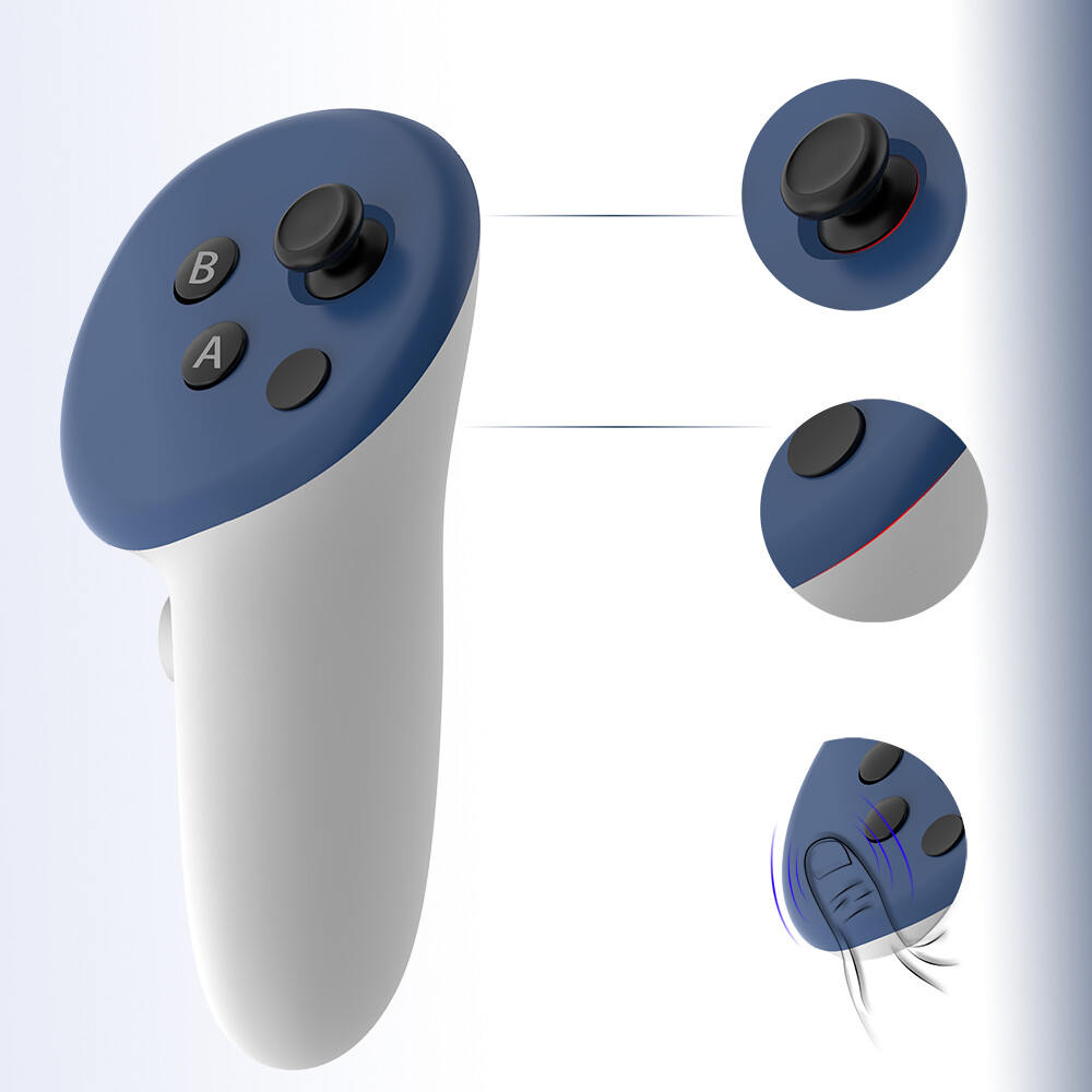 Replacement Case for Quest3 Gamepad Protective Case Replacement Panel