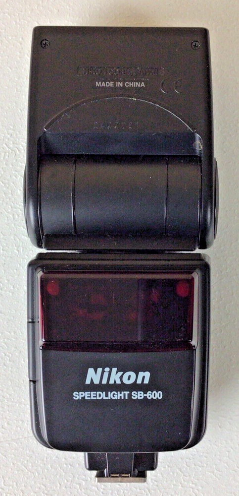 Nikon Speedlight SB-600 Shoe Mount Flash Tested Working
