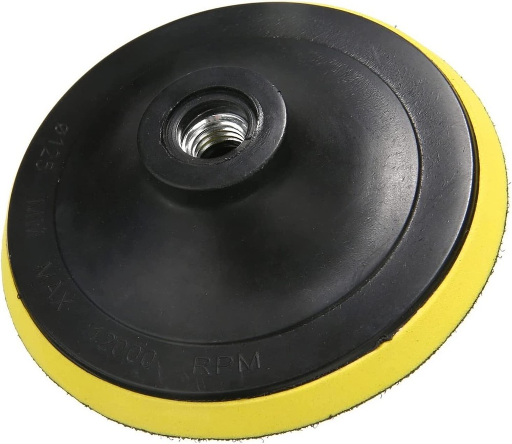 5pcs 3" Backer Pad Hook & Loop Backing Plate 5/8"-11 for Polishing Sanding Disc