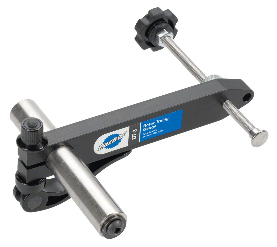 Park Tool DT-3 Rotor Truing Gauge - Adjustable, Fine Thread Indicator for