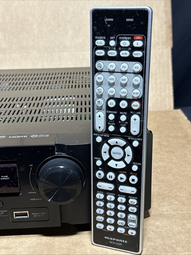 MARANTZ AV SURROUND RECEIVER NR1602 W/ CONTROL