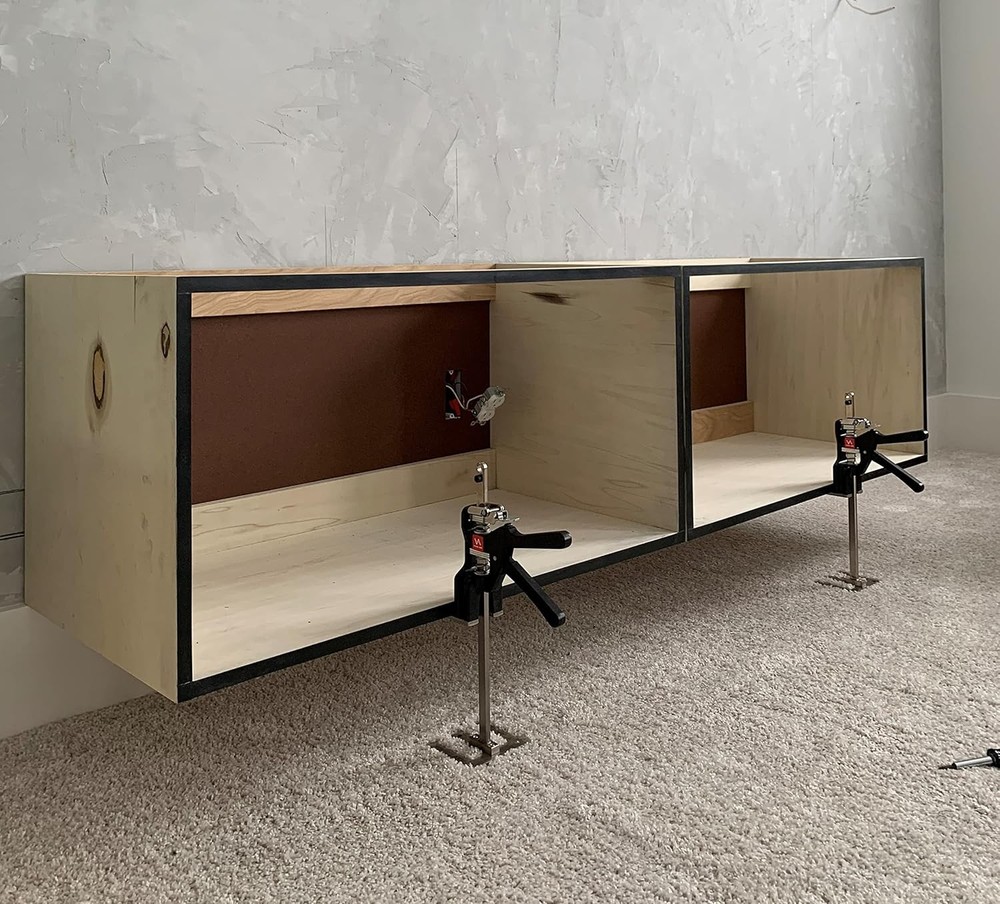 Handheld Jack Clamp 330lbs Labor Saving Adjustable Lifting Tool One Hand Silver