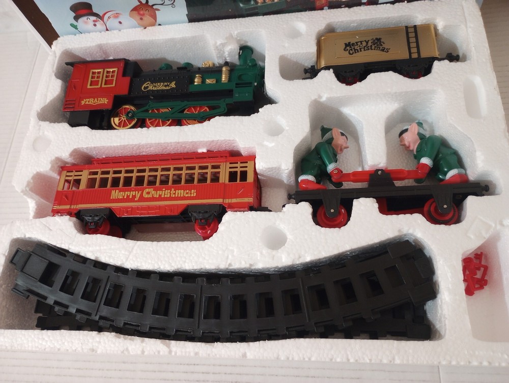Atlasonix Christmas Elves Train Battery Powered