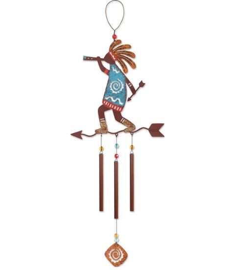Kokopelli Arrow Chime 22"
