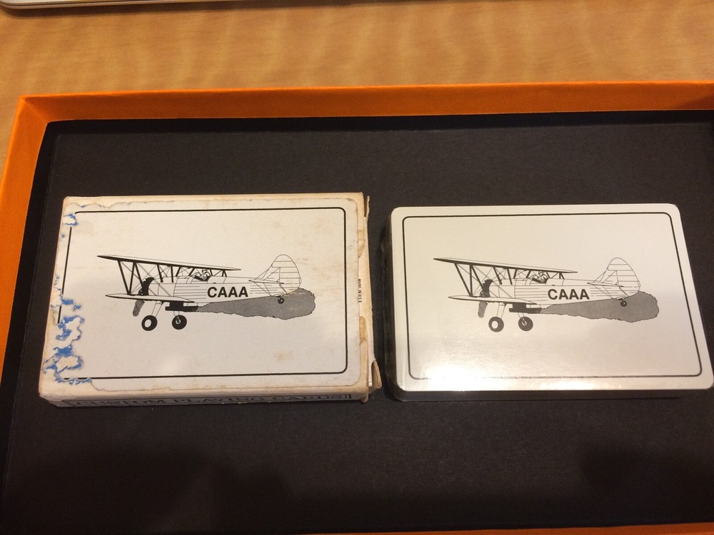 CAAA Airplane Playing Cards
