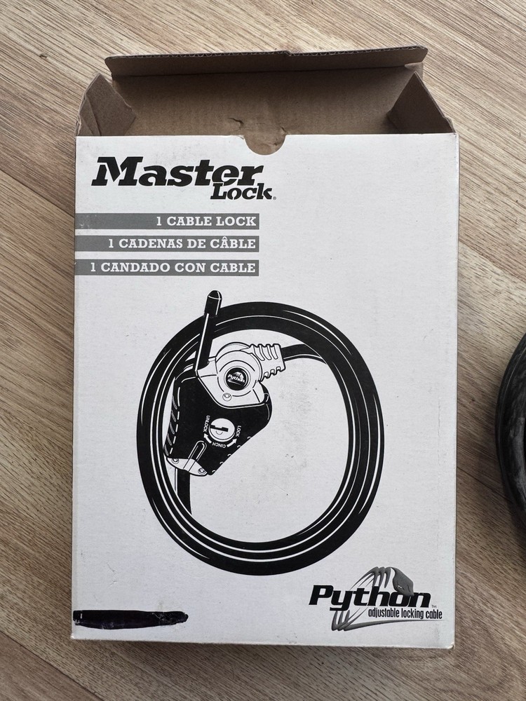 Master Lock Python Adjustable Locking Cable