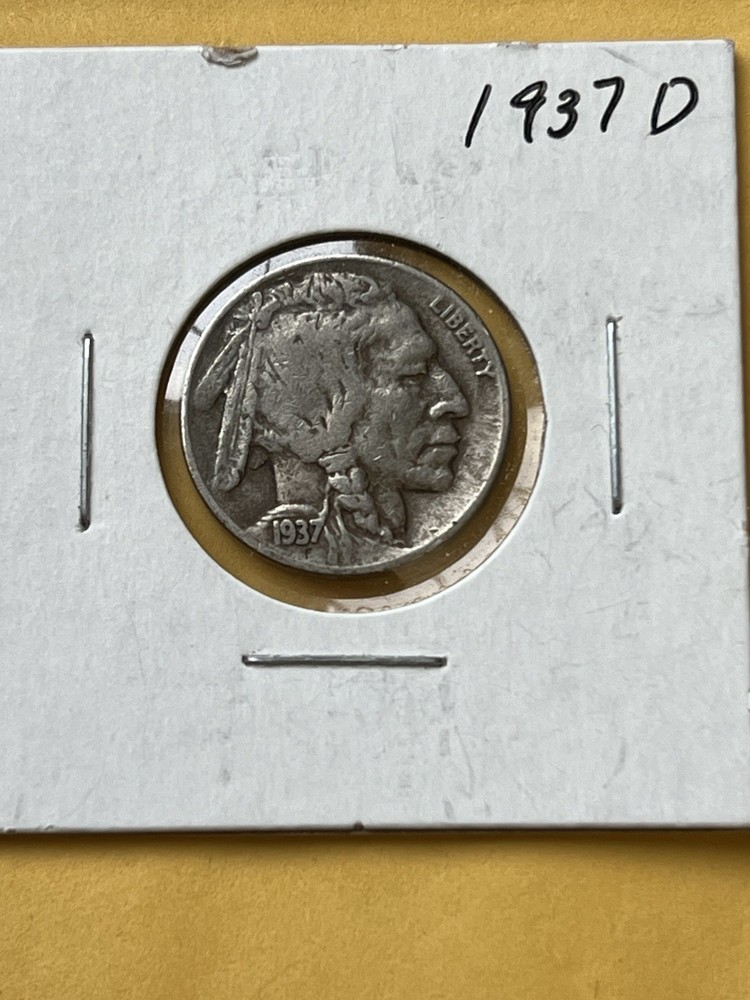 1937-D Buffalo Nickel