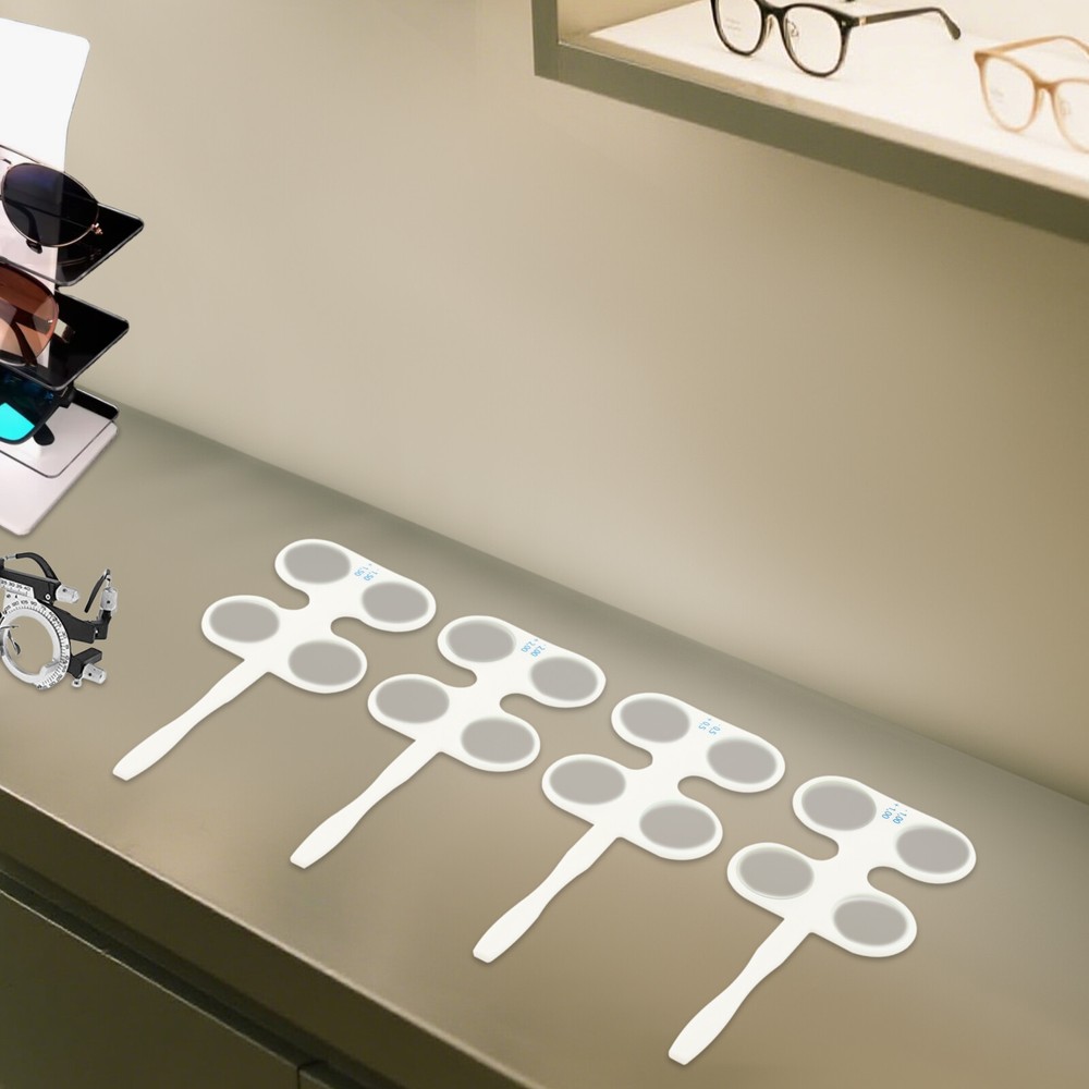 For Lens Confirmation Test Tools Optical Flipper Optometry Plastic Flip White