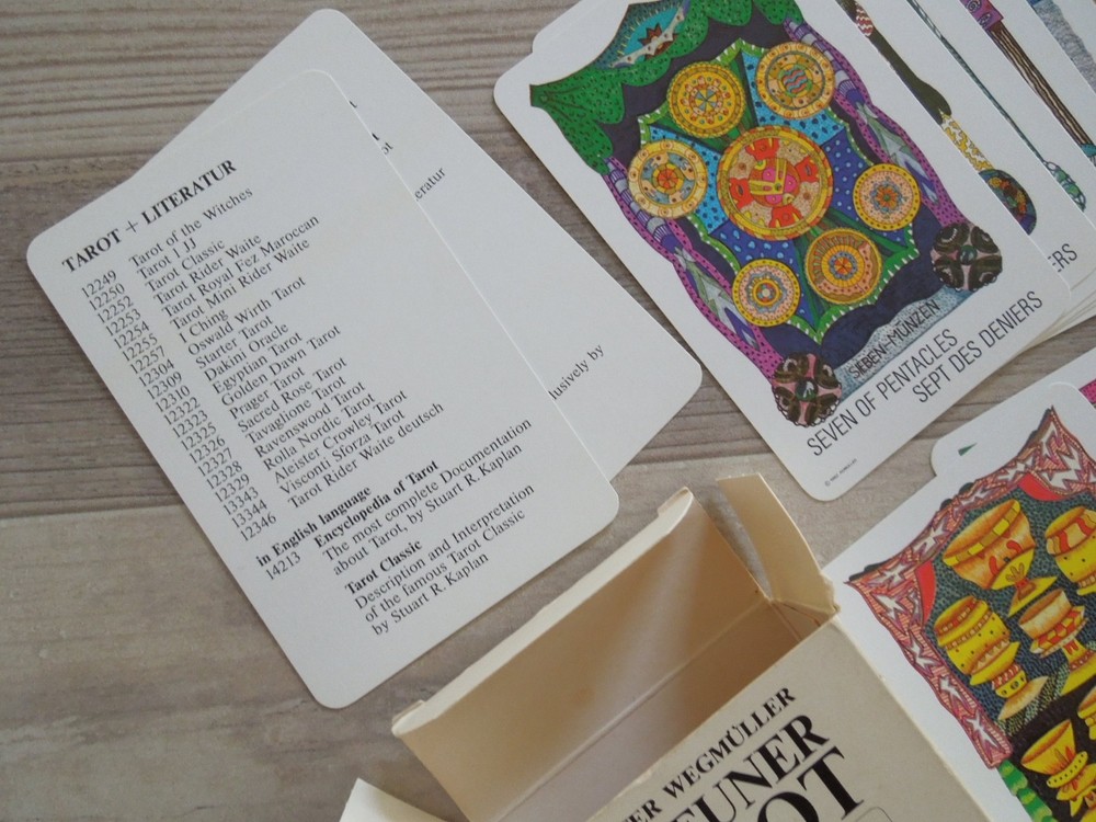 Vintage Gypsy Tarot Complete With Book