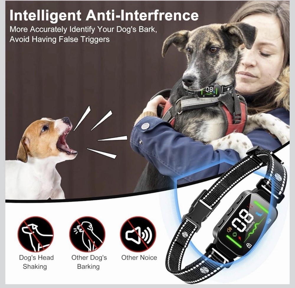 FDCELIGOO Dog Training Collar IP67 Waterproof.