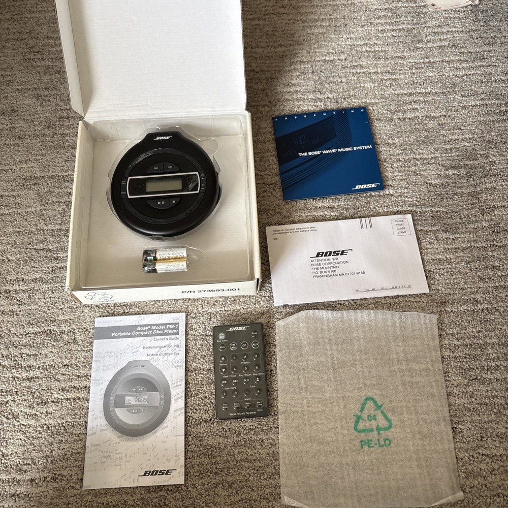 Bose PM-1 Portable CD Player (34144)
