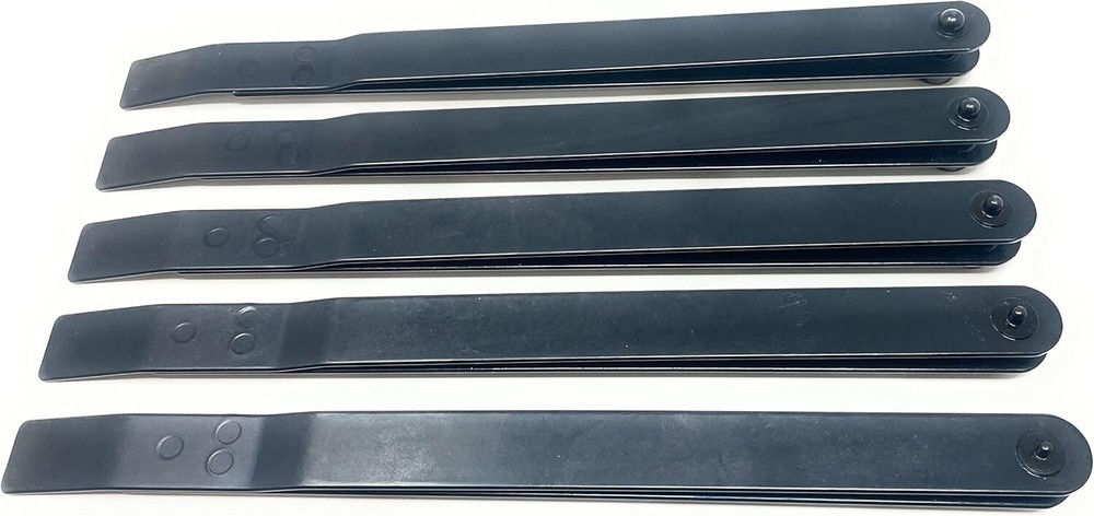 5 Piece 6 Hole Finder Tools Sheet Metal Strap Duplicator Kit Includes #40 #30...