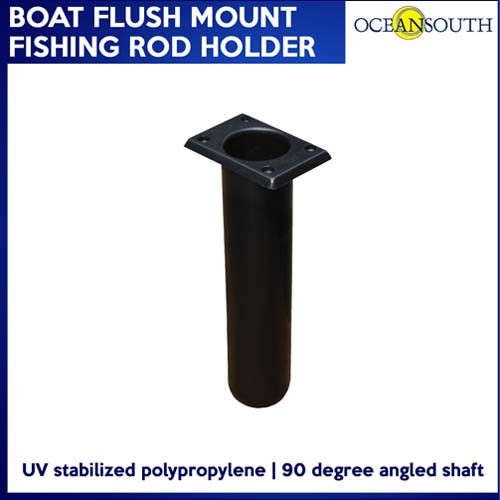 Oceansouth ROD HOLDER - Rectangle 90 degrees Black