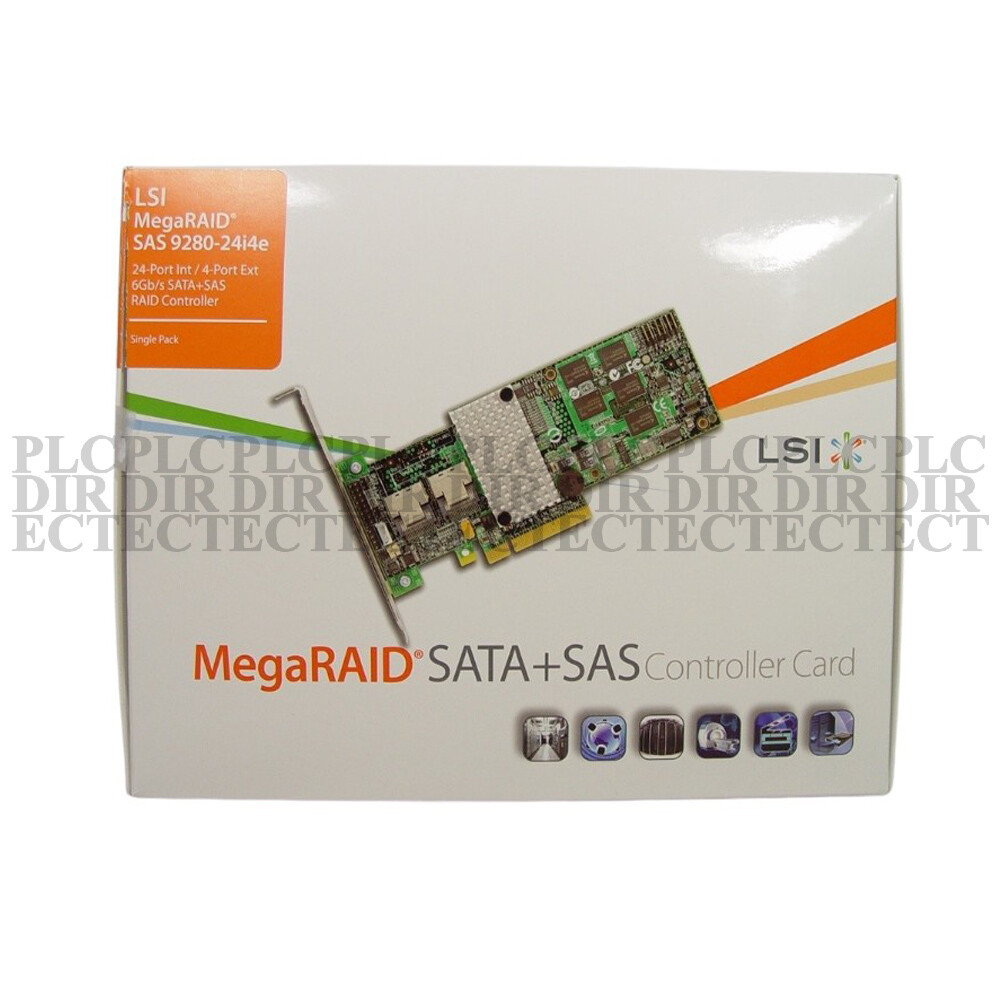 New LSI 9280-24I4E RAID Controller 24x Internal & 4x External Ports