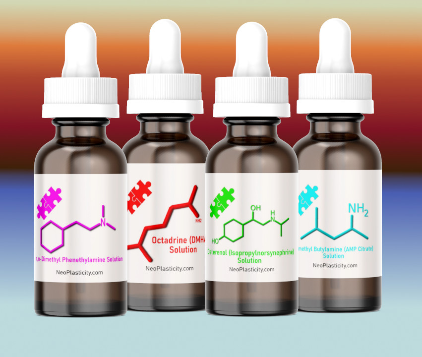 Stimulant Sample Pack || 4 Varieties 2mg per drop - 1,200 Drops Total