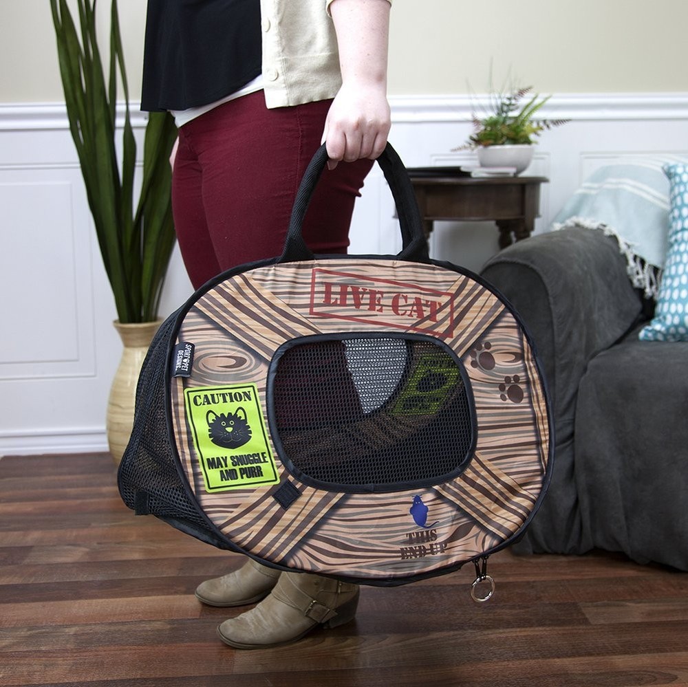 Soft Sided Cat Carriers, Pattern 20"