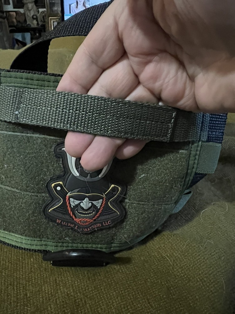WARRIOR INDUSTRIES GREEN DOG HARNESS