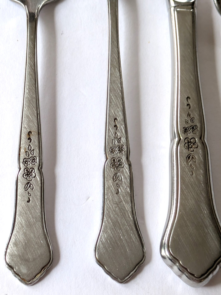 25 Pc Oneida Gazebo Stainless Profile Flatware Set Six 5 Piece Place Settings