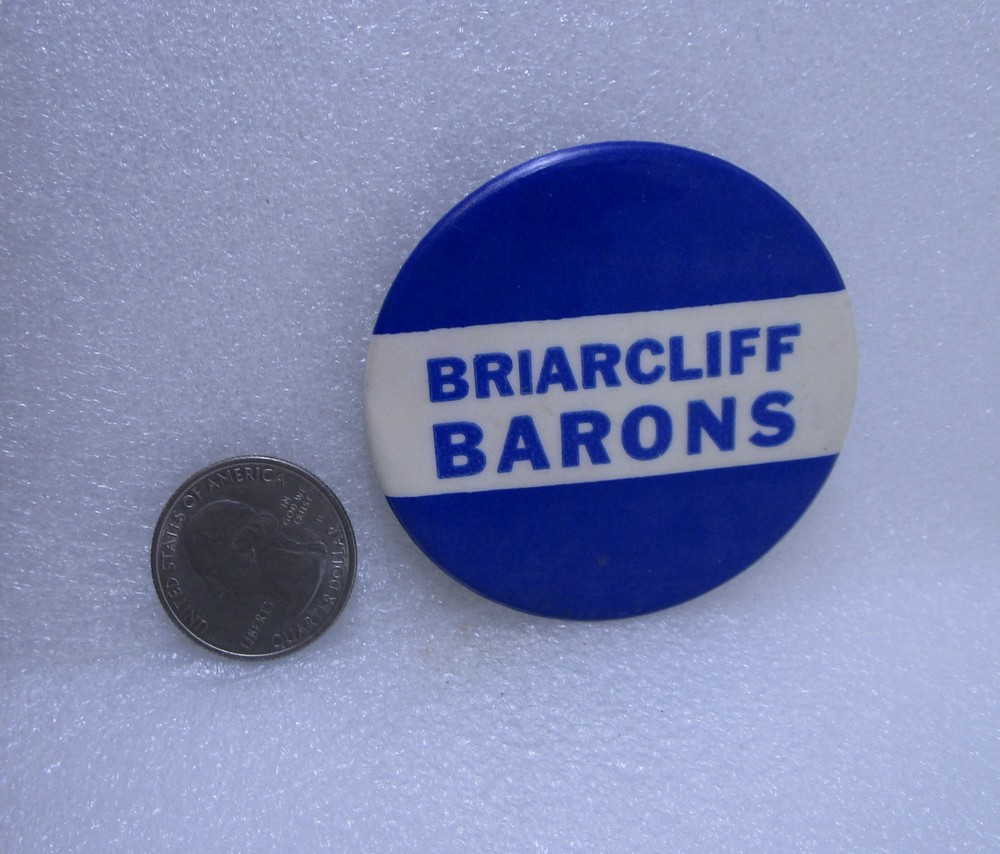 Briarcliff Barons Button Pin