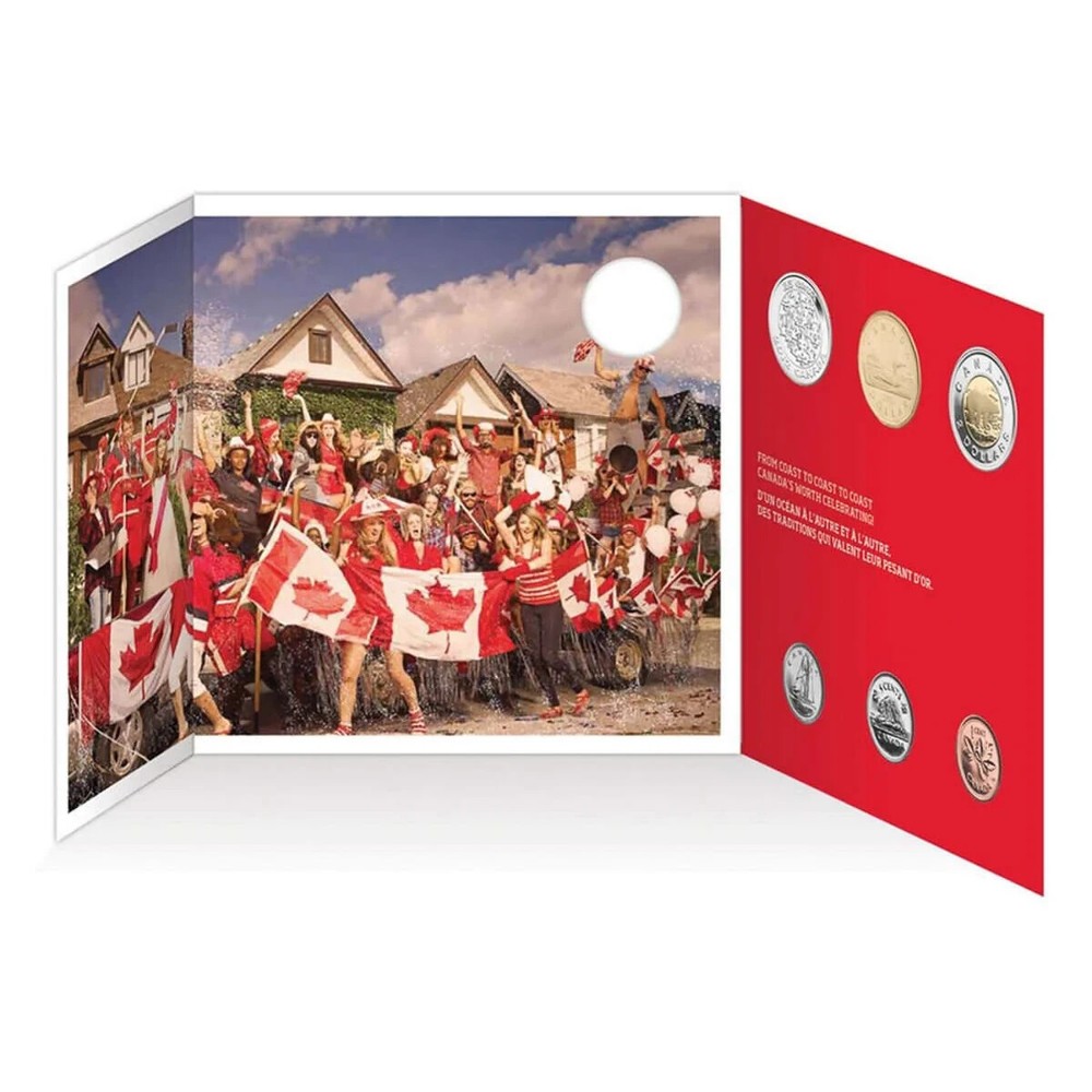 2012 O Canada 6-Coin Gift Set in RCM Presentation Folder