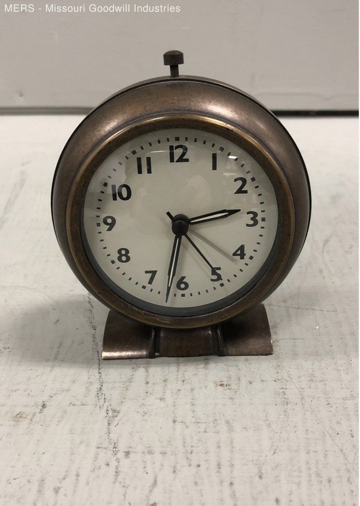 Brass Vintage Style Alarm Clock