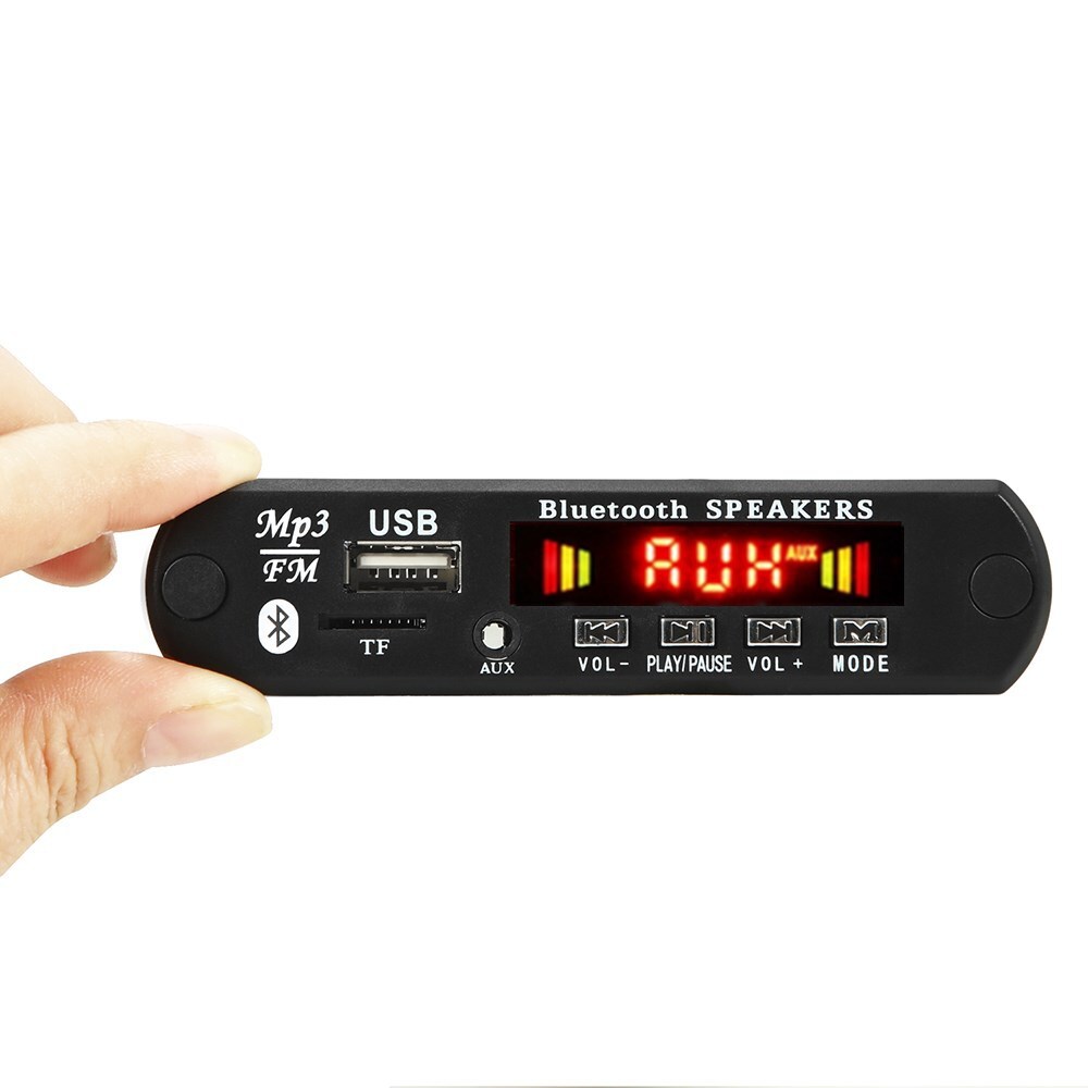 Bluetooth 5.0 2x25W Amplifier MP3 Decoder Board Car Radio Module Music Player