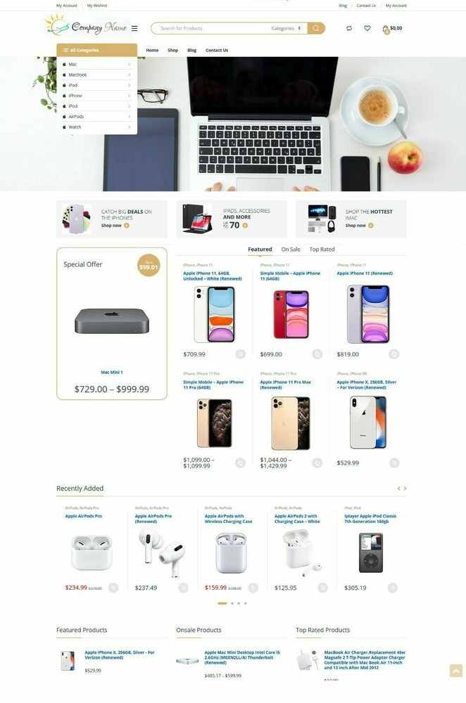 Turnkey Apple Affiliate & Dropshipping Store