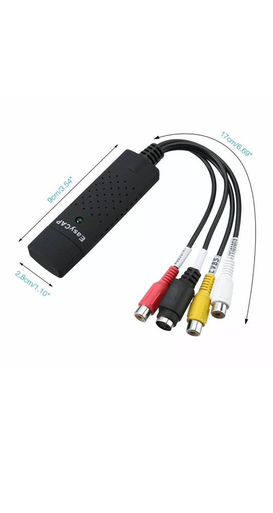 VHS To DVD Wizard Software | USB Video Capture Device Grabber | Digital Video