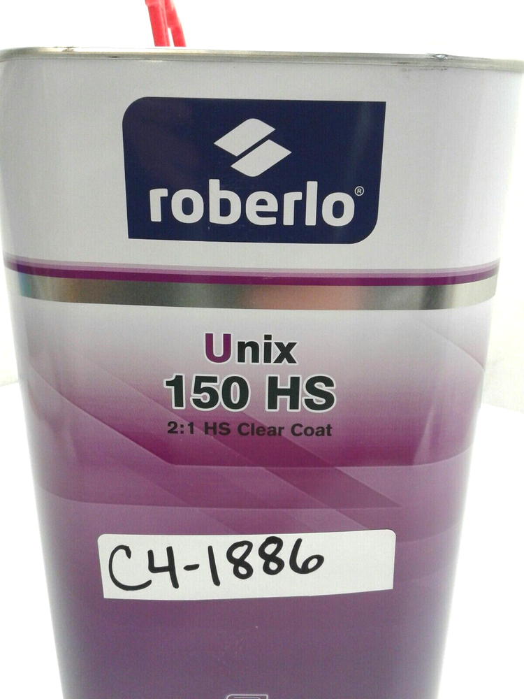 Roberlo Unix 150 HS 2:1 Quick Drying High Solids Polyurethane Clearcoat 5 Liters