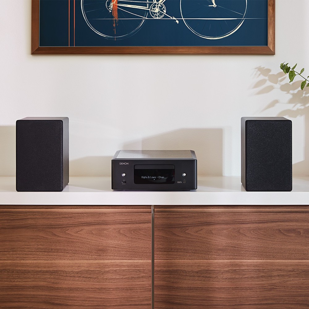 Denon RCD-N12 Network Connected Mini Hi-Fi System