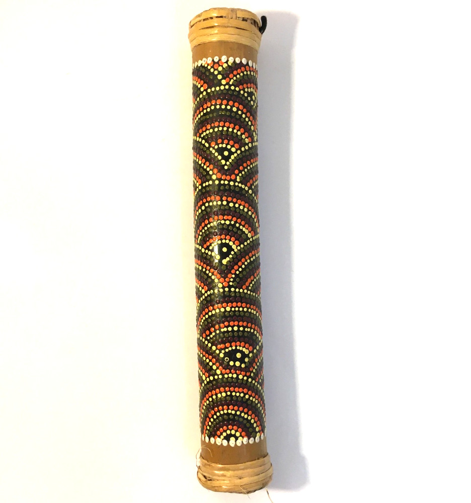 Handcrafted Rain Stick Musical Instrument – 16"