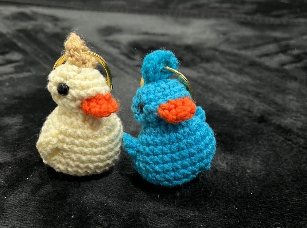Handmade Crochet Keychain Small Multi Characters  🔑