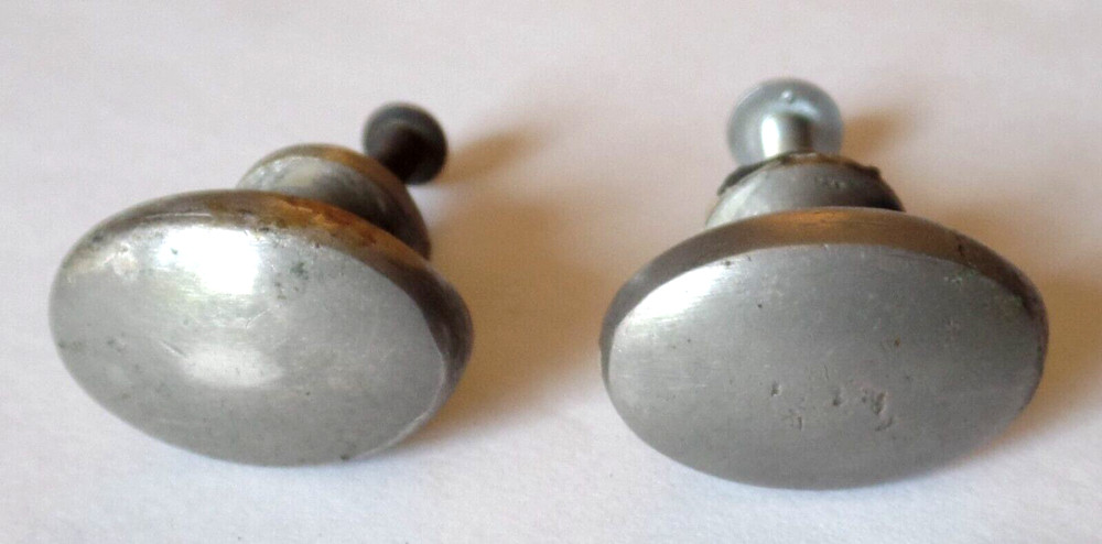 2 Vintage Metal Drawer Pulls