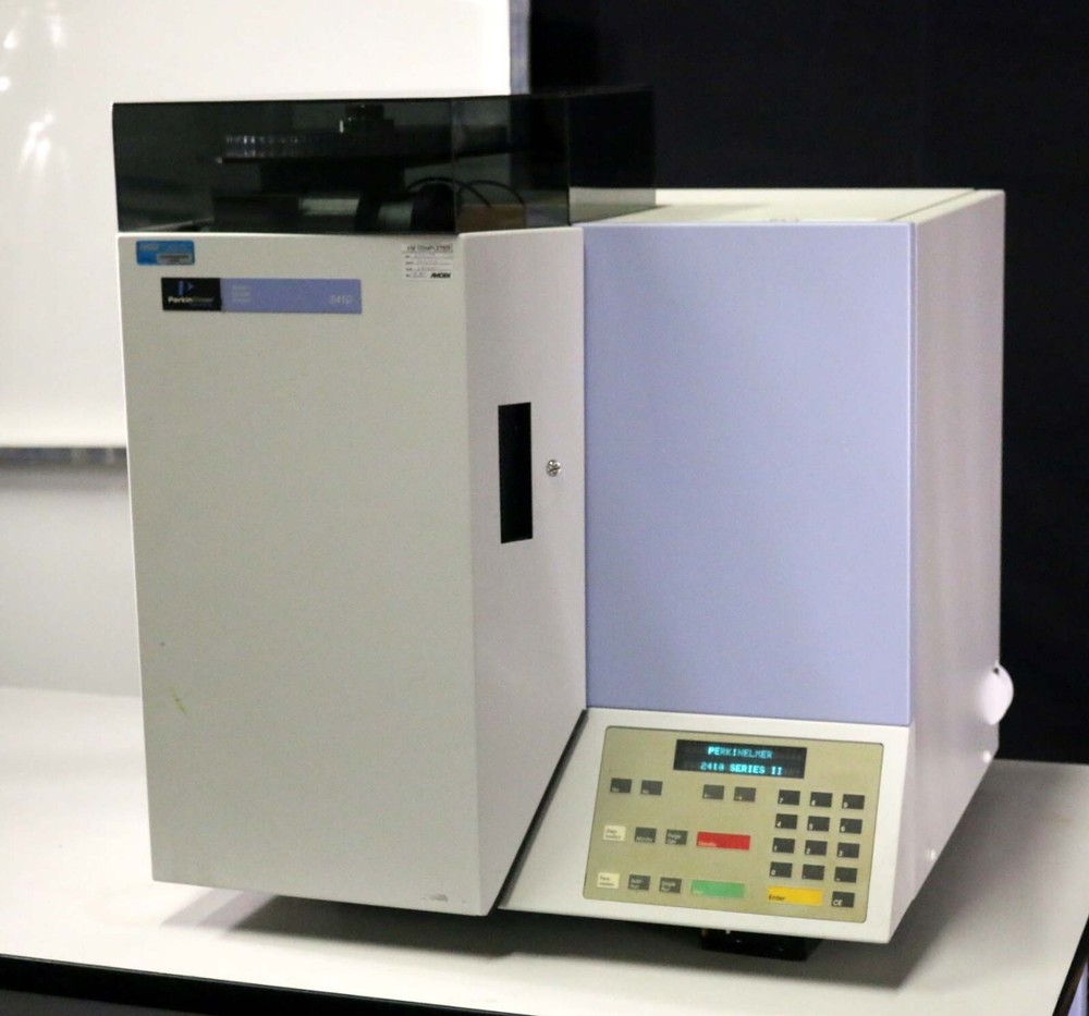 Perkin Elmer 2410-II Nitrogen Analyzer & Manual, TESTED